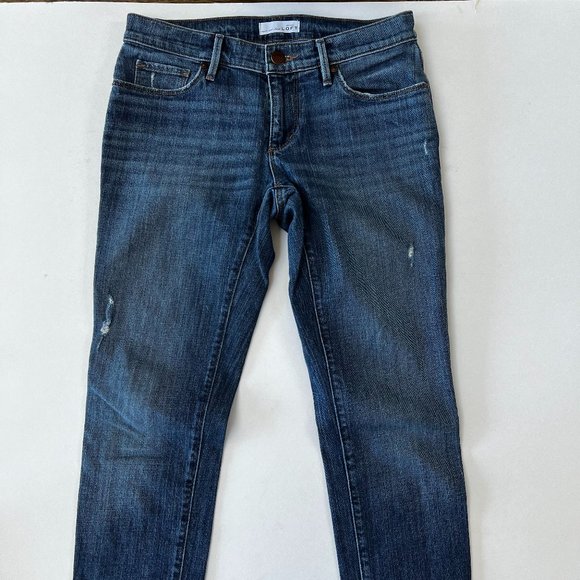 LOFT Relaxed Skinny Jeans in Vintage Wash - Picture 10 of 15